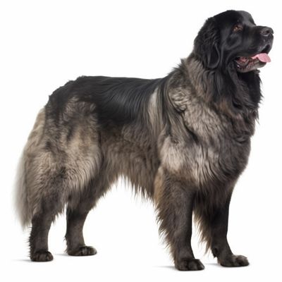 Full body image of a Newfoundland