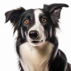 Portrait of Border Collie