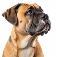 Profile image of a Bullmastiff