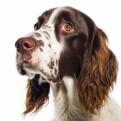 Portrait of English Springer Spaniel