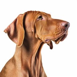 Portrait of Vizsla