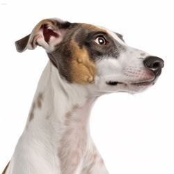 Portrait of Whippet